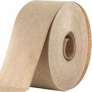 GSSP Reinforced Kraft Tape 2.75&#034; x 375&#039;; Water Activated -1 Roll