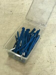 Box of 75 Tapcon Concrete Screws Anchors Various Sizes