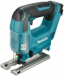 Makita Rechargeable Jigsaw Model with 1 battery attached to the main unit 10.8V