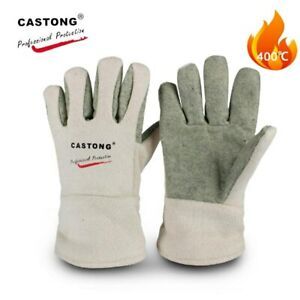 Welding Gloves 400 Degrees of Heat-resistant Industrial Oven Fireproof Gloves