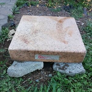 Starrett 18&#034; x 18&#034;  4&#034;\Crystal Pink Granite Toolmaker&#039;s Flat