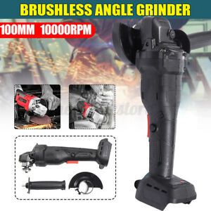 18V 100MM 800W Brushless Angle Grinder Polishing Machine Sander Cutting Tool C3