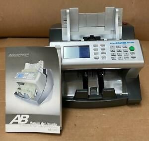 ACCUBANKER AB7000 ELECTRONIC BILL COUNTER ! C775 J