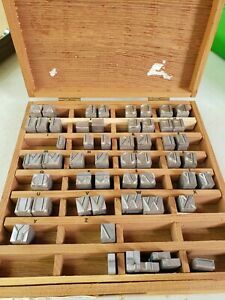 Kingsley Hot Stamping Machine 36 pt Boul Mich Caps Set