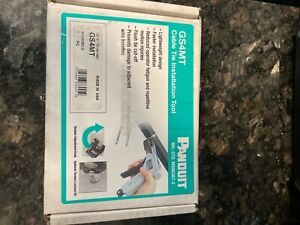 panduit cable tie gun gs4mt cable tie installation tool 