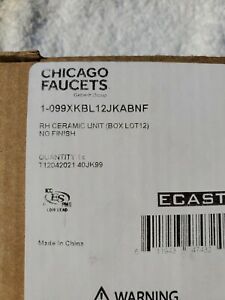 CHICAGO FAUCETS LOT OF (12) 1-099XKBL12JKABNF