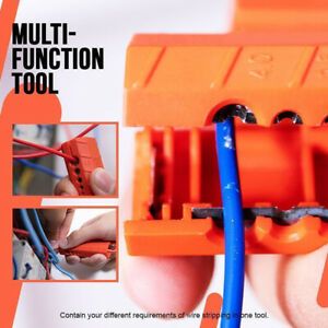 Cable Glass Fiber 360 Degree Rotation Wire Stripper Ergonomic Quick Dismantling