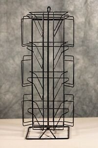 Black Greeting Card Display Rack - 14 slots