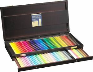Holbein Artists Colored Pencil 100 Colors sets Wooden Box Holbein Art Materials