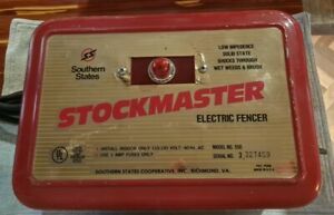Used Southern States Stockmaster  Fencer  Fence Charger 120 Volt Model 550