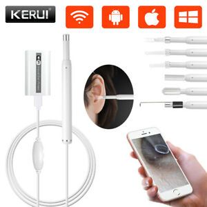 WIFI Ear Cleaning Endoscope HD720P Wireless Otoscope 2M 5.5mm USB Ear Spoon