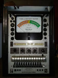Tube Tester - Precision 10-15  *   *  Bench top - BEAUTIFUL ..