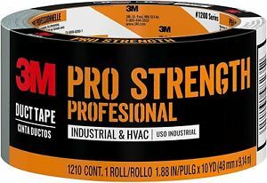 Scotch Painter&#039;s Tape 3M Pro Strength Duct HVAC 1.88 inches yards 1 roll...