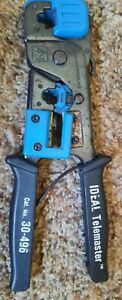 Ideal Telemaster 30-496  Crimp and Cut Tool for RJ-45 RJ-11