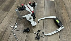 DENAR MARK 320 SEMI ADJUSTABLE DENTAL ARTICULATOR &amp; DENAR SLIDEMATIC FACEBOW
