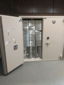 Large double safe used in new condition digital combination . Two available.