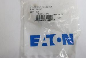 (10-Pk) Eaton Weatherhead Selfalign Spare Part Nut Brass 1/8&#034; 611X2