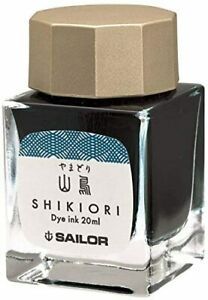 Sailor pen Fountain pen Bottle ink Shikiori 16 nights Body size: 34x34x58mm 94g