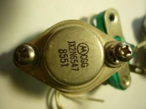 6 - Motorola 2N6547 H.V. Transistors
