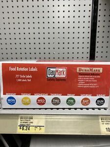 daymark food rotation labels 1000 labels