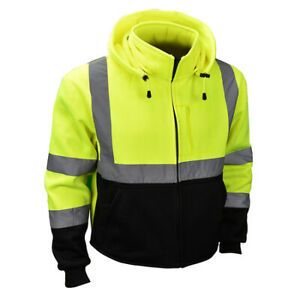 RADIANS SJ32-3ZGS-2X Radians Color Blocked Hooded Sweatshirt w/Removable Hood