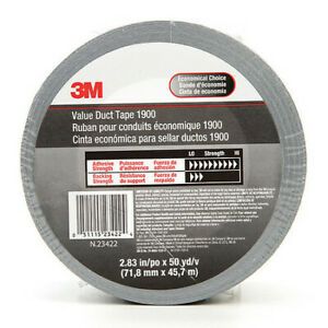 3M 1900 VlueDctTp1900Slvr,2.83nx50yd5.8m,PK12