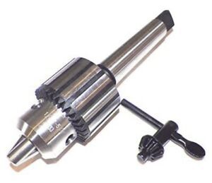 1/32&#034;- 5/8&#034; Heavy Duty Key Type Drill Chuck with MT3 (Morse Taper 3) Shank