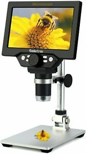 7 inch LCD Digital USB Microscope,Koolertron 12MP 1-1200X Magnification...
