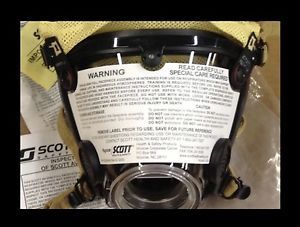NEW Scott AV2000 AV-2000 KevlarHarness Firefighter SCBA Mask Facepiece Large