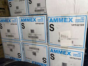 vinyl exam gloves  samll  Ammex 10boxes:1000gloves