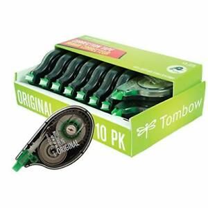 Tombow 68720 MONO Original Correction Tape 10-Pack. Easy To Use Applicator fo...