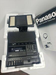 UNTESTED Panasonic VSC RR-830 Standard Cassette Transcriber Recorder AS IS PARTS
