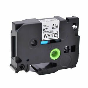 1PK Fits Brother P-Touch TZ241 TZe241 Black on White Label Tape PT-E300 0.7&#034;
