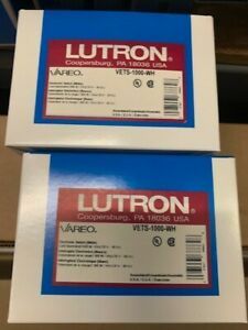 (2ea) NEW LUTRON VAREO VETS-1000-WH Electronic Switch 120v 60Hz