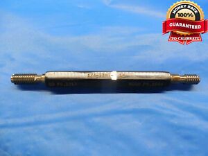 1/4 23 NS 3 LEFT HAND THREAD PLUG GAGE .25 GO NO GO P.D.&#039;S = .2218 &amp; .2244 L.H.