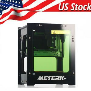 Meterk Desktop 1500mW Mini DIY BT Laser Engraving Cutting Printer Machine Y1Z2