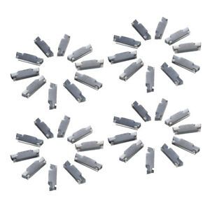 40Pcs MGMN400-M Lathe Inserts Stainless Steel Processing Milling Cutters