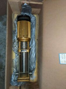Grundfos CR 4-100N Vertical Centrifugal Pump 5HP 3 phase Discharge Port