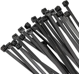 Mezzo Cable Zip Ties Heavy Duty 12 Inch100 Pack, Ultra Strong Plastic Wire Tie