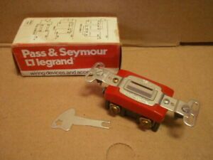 PASS &amp; SEYMOUR -  FOUR WAY AC SWITCH, LOCK TYPE - 20AC4L (New)
