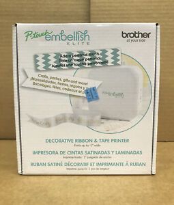 Brother P-Touch Embellish Elite  Decorative Ribbon and Tape Printer
