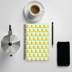 Lemon Spiral notebook