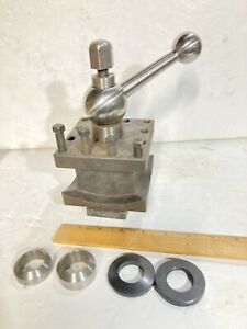 WEDGE TOOL POST CNC SWING LATHE QUICK CHANGE HOLDER *NICE*