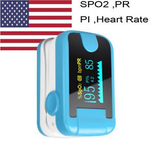Color OLED Fingertip Pulse Oximeter SPO2 PR PI Heart Rate Monitor  ON SALE!!!
