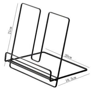 Book Plate Stands Desktop Folding Magazine Cookbook Stand Metal Easel CookbH59