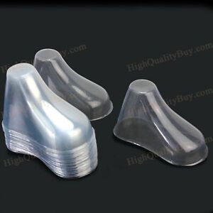 10 Pairs Baby Feet Shoe Stretcher Clear Display Booties Shoes Socks Shoe Mold