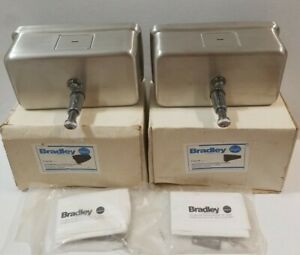 Lot of 2 Bradley Corp Soap/Lotion Dispenser 6542-000000 NEW
