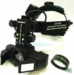 Indirect Ophthalmoscope Rechargeable Wireless with 28D LENS