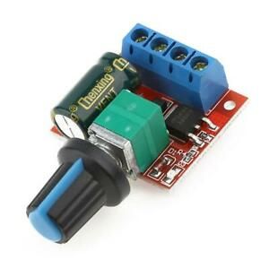 Mini 5A 90W PWM 5-28V DC-DC Motor Speed Controller Module Speed Regulator