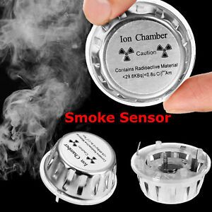 Ion Chamber Metal Geiger Fire Alarm Security System Source Smoke Detector Sensor